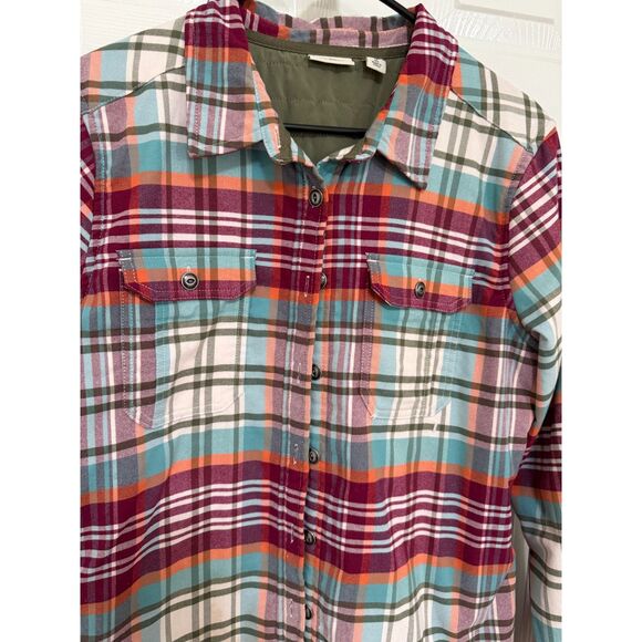 L.L. Bean Plaid Schacket in Womens Size Large - Picture 6 of 7